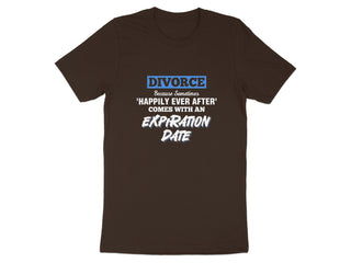 Divorce Comes With Expiration Date Shirt product type