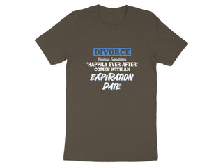 Divorce Expiration Date Statement T-shirt product type
