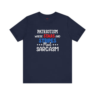 Stars, Stripes, and Sarcasm ā Patriotic T-Shirt