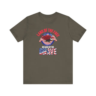 Land of the Free – Honor the Brave T-Shirt