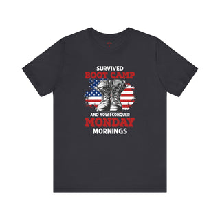 BOOT CAMP MONDAY Patriotic T-Shirts for the brave