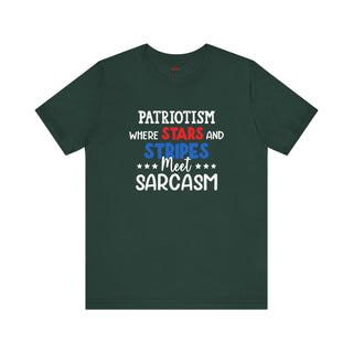 Stars, Stripes, and Sarcasm ā Patriotic T-Shirt