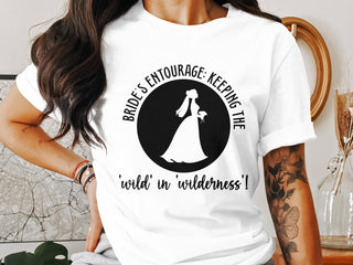 Bride's Entourage Unique Graphic T-Shirt product