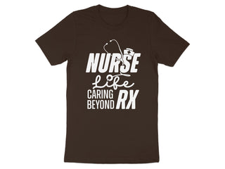Nurse Life Caring Beyond RX T-shirt product