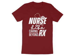 Nurse Life Caring Beyond RX T-shirt product
