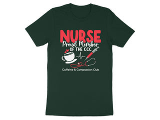 Nurse Proud Member Coffee Club Tee Shirt product