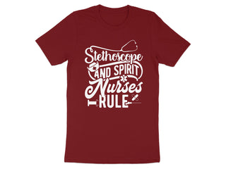 Stethoscope and Spirit Nurses Rule T-shirt product