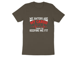 My Haters Are My Cardio Keeping Me Fit Shirt product type