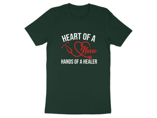 Heart of a Nurse Hands of a Healer Shirt product type