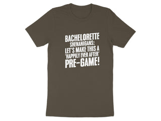 Bachelorette Shenanigans Pre-Game T-Shirt product