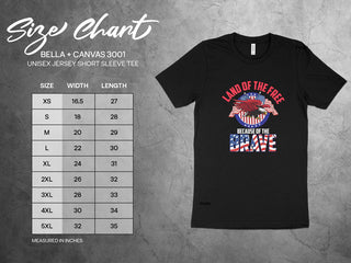 Land of the Free – Honor the Brave T-Shirt