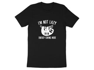 I'm Not Lazy Energy-Saving Mode Sloth T-Shirt product