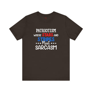 Stars, Stripes, and Sarcasm ā Patriotic T-Shirt