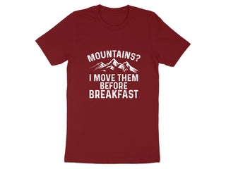 Move Mountains Before Breakfast Shirt product