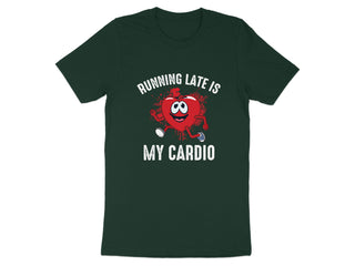 Running Late Is My Cardio Graphic T-shirt product type