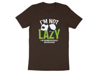I'm Not Lazy Horizontally Motivated T-Shirt product type