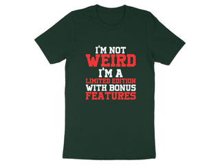 I'm Not Weird I'm A Limited Edition Bonus Features product type