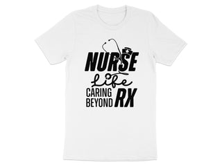Nurse Life Caring Beyond RX T-shirt product