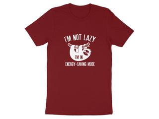 I'm Not Lazy Energy-Saving Mode Graphic T-shirt product