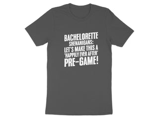 Bachelorette Shenanigans Pre Game Graphic Tee product type