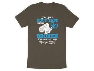 Duct Tape Broken Nurse Life Funny T-shirt product