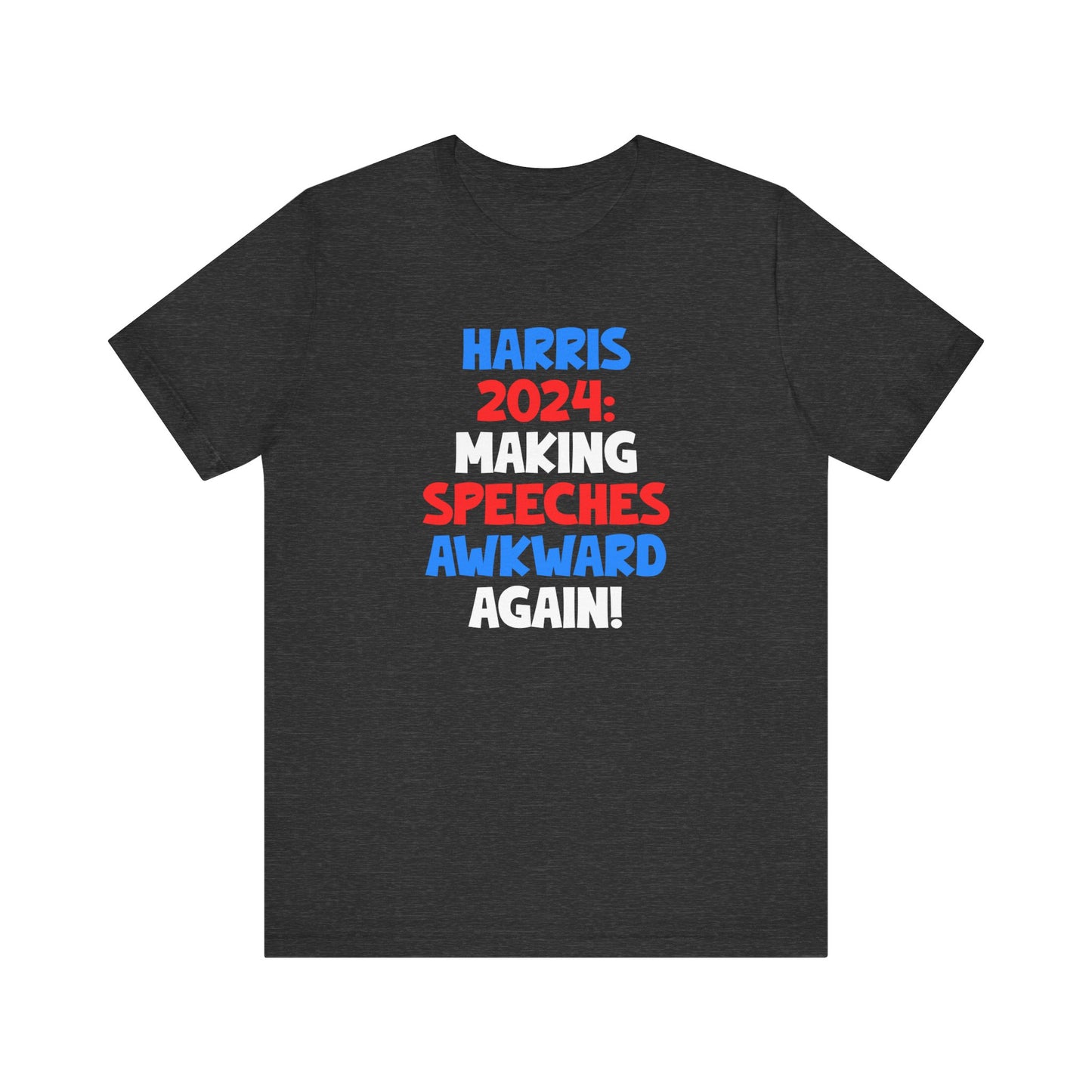 Harris 2024 - Awkward Making speeches T-shirt