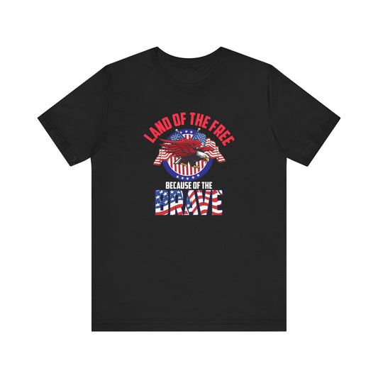 Land of the Free – Honor the Brave T-Shirt