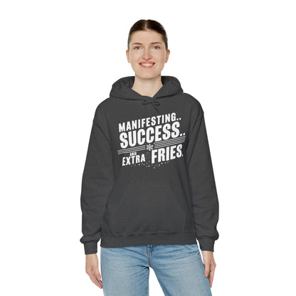 🎉 Exclusive New Year Hoodie: Manifesting Success and Extra Fries 🎉