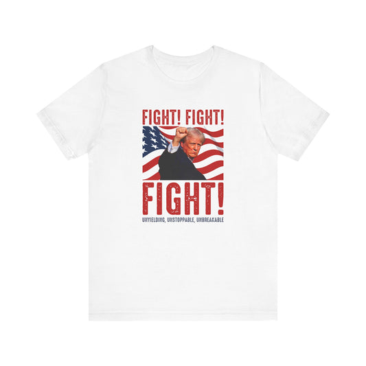 Unyielding Spirit – Trump 2024 Fight T-Shirt