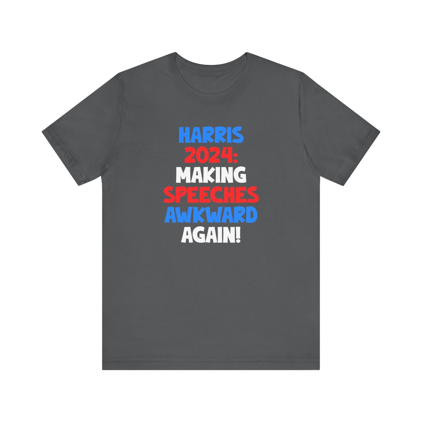 Harris 2024 - Awkward Making speeches T-shirt