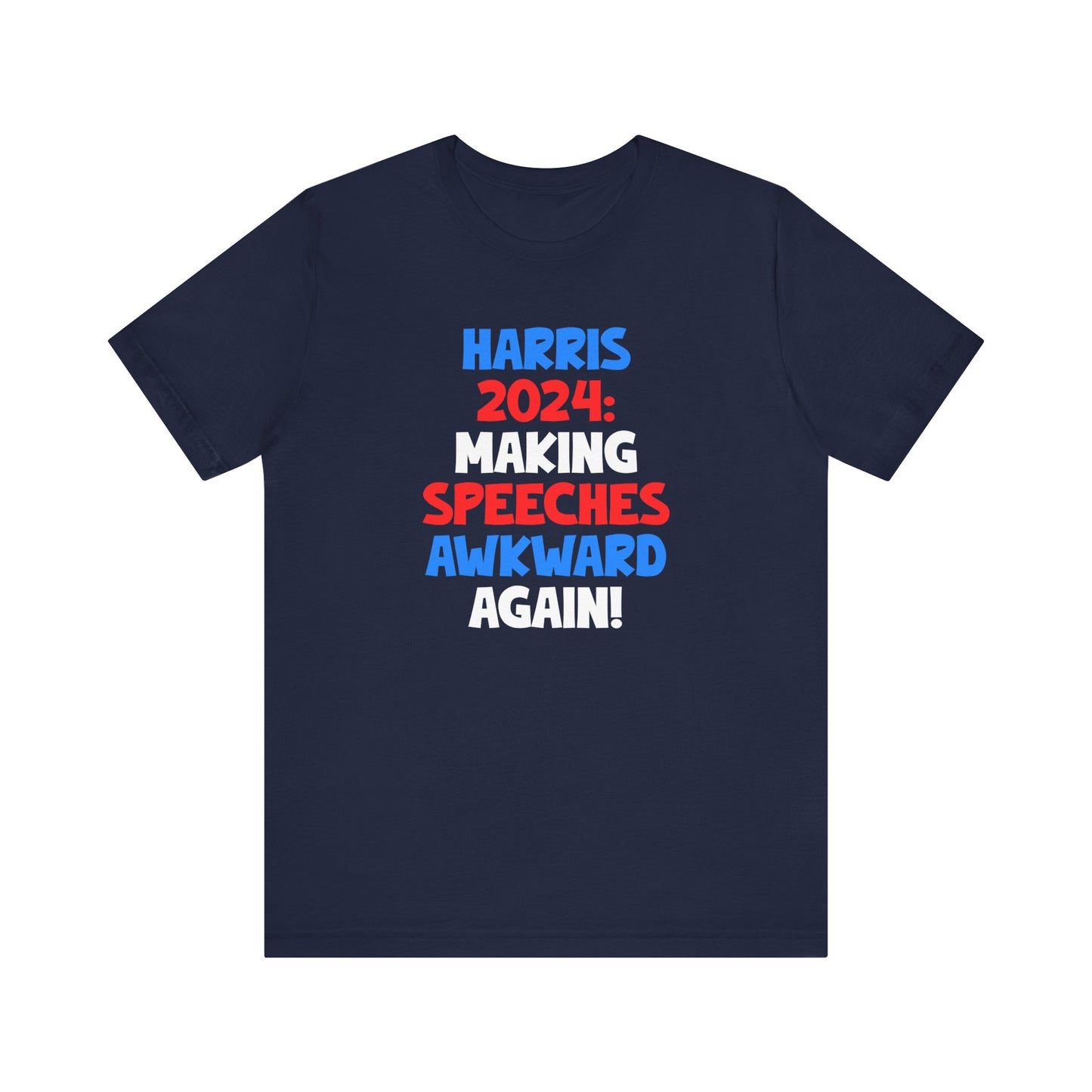 Harris 2024 - Awkward Making speeches T-shirt