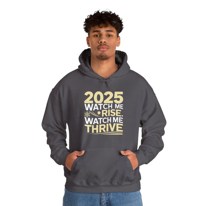 🌟 2025 - Watch Me Rise, Watch Me Thrive Hoodie 🌟