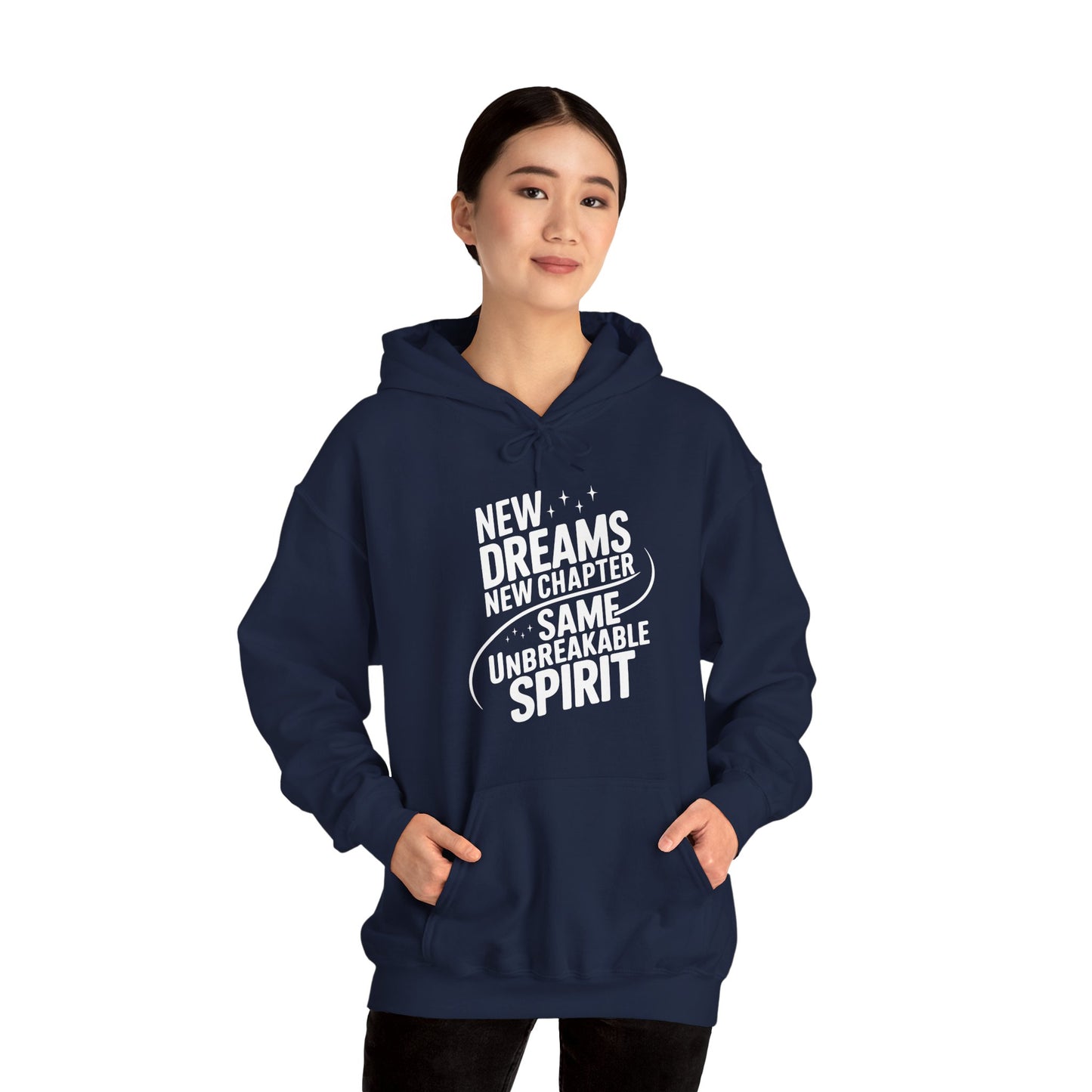 ✨ Refined New Year Hoodie: New Dreams, New Chapter, Same Unbreakable Spirit ✨