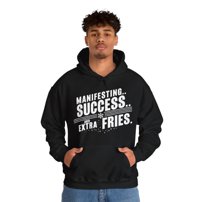 🎉 Exclusive New Year Hoodie: Manifesting Success and Extra Fries 🎉