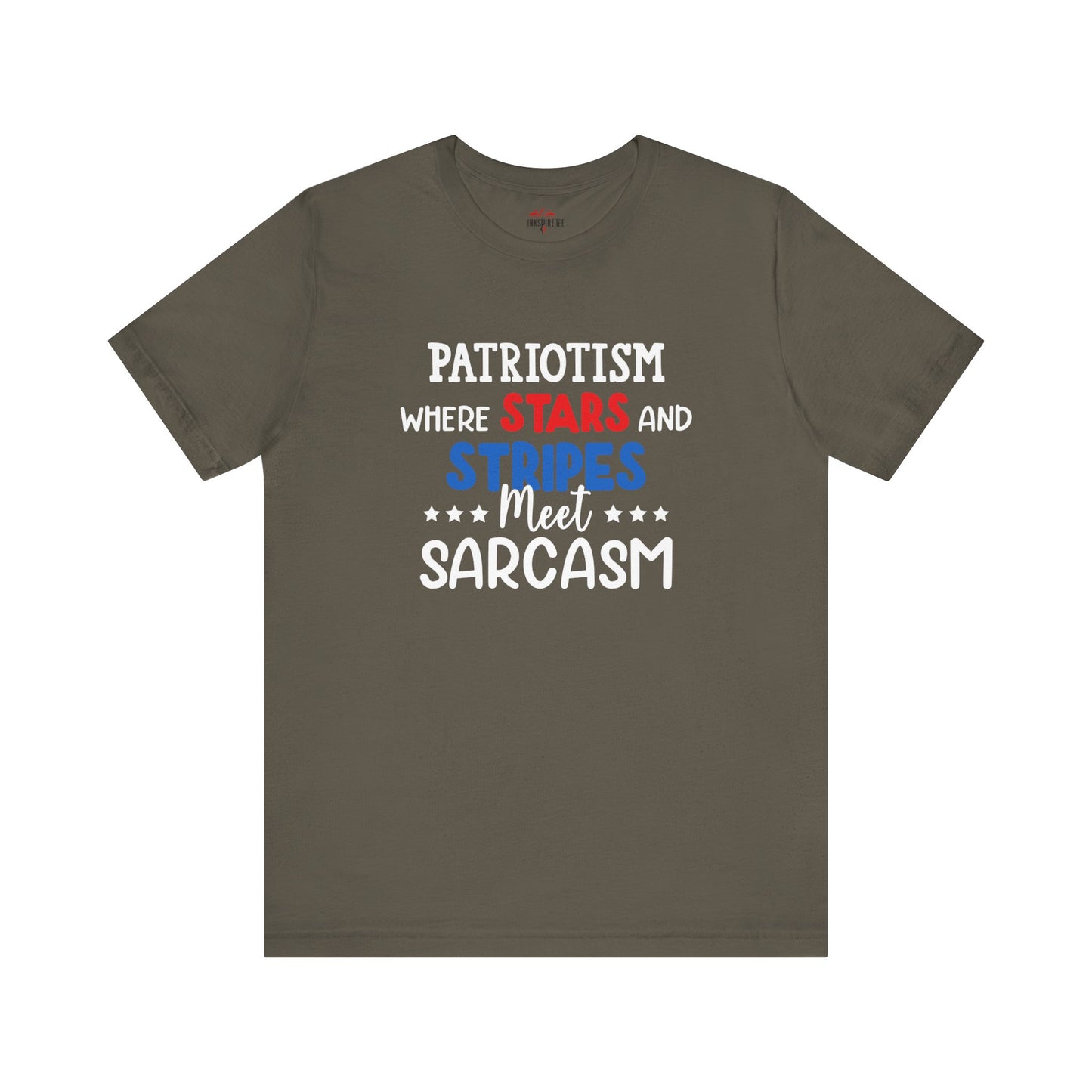 Stars, Stripes, and Sarcasm – Patriotic T-Shirt