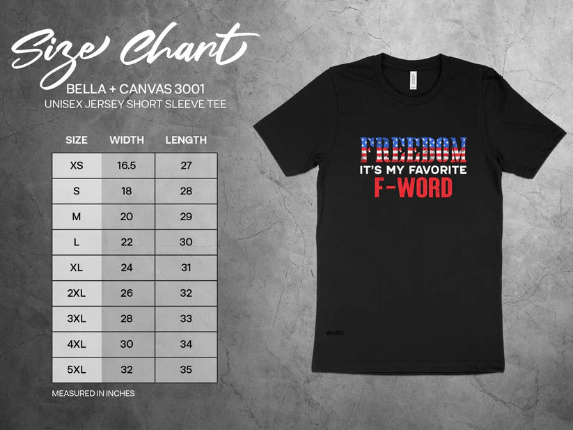 Freedom is the best F-word Freedom T-Shirt