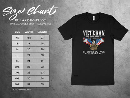 Veteran I've Seen Things That Make Your Internet Outage T-Shirts